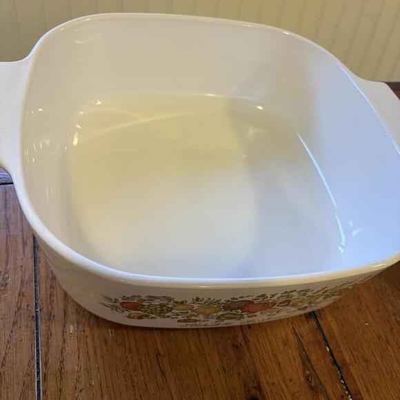 Vintage Corning Ware Spice of Life A-34-B L’Echolate La Sauge Casserole 12x10-2 - Picture 5 of 15